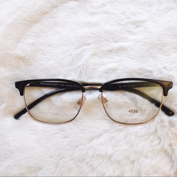 Kyle Black Reader Blue Light Computer Glasses - Picture 4 of 11